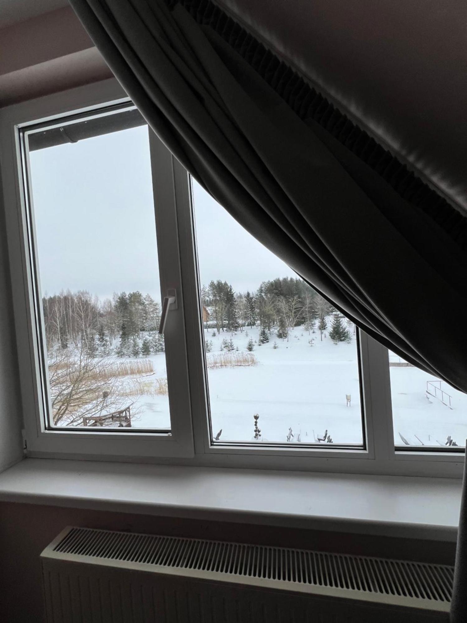 Butenas Hotel Tyla Biržai Exteriör bild