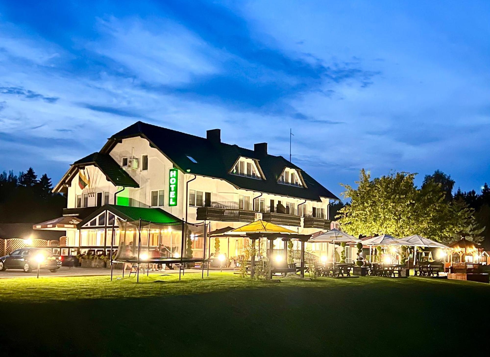 Butenas Hotel Tyla Biržai Exteriör bild